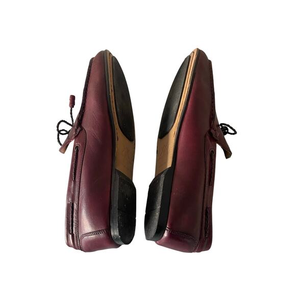 Anthony Veer Franklin handmade leather loafer shoes Size:8D